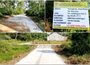 Peningkatan Jalan Malitu Batu Urip Senilai Rp992 Juta Jadi Sorotan Masyarakat, Diduga Dikerjakan Asal Jadi